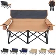 Outdoor Two-Person Folding Chair | https://www.bestnamebadges.com