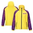 Custom Sublimated Performance Warm-Up Jacket With Hood | https://www.bestnamebadges.com