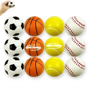 Mini Sports Fun Foam Relaxable Stress Relief Squeeze Balls