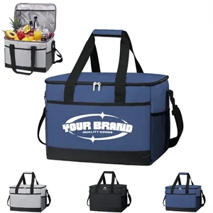 35L Oxford Cloth Outdoor Picnic and Camping Insulated Bag