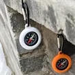 Camping Carabiner Outdoor Hiking Small Compass Keychain | https://www.bestnamebadges.com
