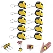 Portable Mini Retractable Measuring Tape Tool With Keychain | https://www.bestnamebadges.com