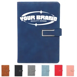 A5 Simple Business Magnetic Buckle Hardcover Notebooks
