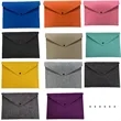 A4 Felt Document Folder with Snap Closure Portable File Bag | https://www.bestnamebadges.com