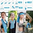 Quick-Drying Soft Breathable Microfiber Cooling Towel | https://www.bestnamebadges.com