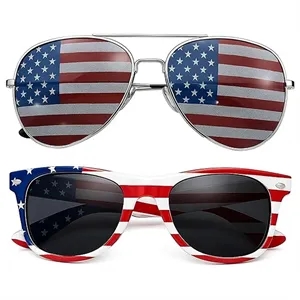 Patriotic American US Flag Sunglasses In Stock