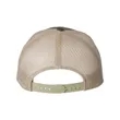 Yupoong Adult Retro Trucker Cap | https://www.bestnamebadges.com