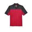 CORE365 Men's Balance Colorblock Performance Pique Polo | https://www.bestnamebadges.com