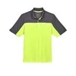 CORE365 Men's Balance Colorblock Performance Pique Polo | https://www.bestnamebadges.com