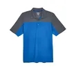 CORE365 Men's Balance Colorblock Performance Pique Polo | https://www.bestnamebadges.com
