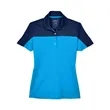 CORE365 Ladies' Balance Colorblock Performance Pique Polo | https://www.bestnamebadges.com