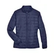 CORE365 Ladies' Prevail Packable Puffer Jacket | https://www.bestnamebadges.com