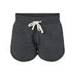 J America Ladies' Triblend Fleece Short | https://www.bestnamebadges.com