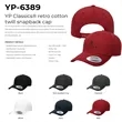 Yupoong 6389 YP Classics CVC Snapback | https://www.bestnamebadges.com