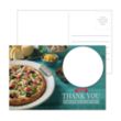 Post Card with Full Color Round Cork Coaster | https://www.bestnamebadges.com
