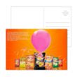 Post Card with Full Color Balloon Coaster | https://www.bestnamebadges.com