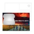 Post Card with Full Color Phone Coaster | https://www.bestnamebadges.com