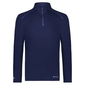 Holloway Youth CoolCore® Quarter-Zip Pullover - 222240 | https://www.bestnamebadges.com