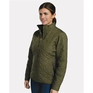 Holloway Women's Repreve® Eco Quilted Jacket - 229716 | https://www.bestnamebadges.com