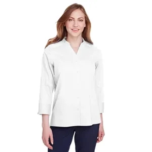 Devon & Jones Women's Crown Collection® Stretch Broadclot... | https://www.bestnamebadges.com