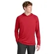 A4 Cooling Performance Long Sleeve Hooded Tee | https://www.bestnamebadges.com