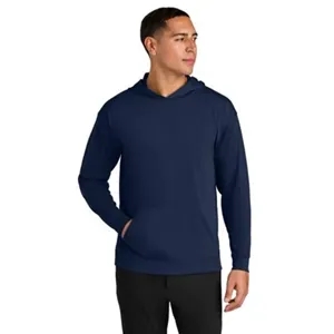 A4 Softek Long Sleeve Hooded Tee | https://www.bestnamebadges.com