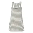 Bella Ladies Flowy Racerback Tank | https://www.bestnamebadges.com