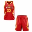 Custom Sublimated Basketball Uniform 180 GSM Mock Mesh | https://www.bestnamebadges.com