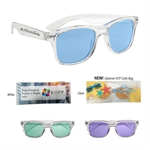 Crystalline Malibu Sunglasses | https://www.bestnamebadges.com