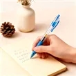 Smooth Writing Retractable Gel Pen with Rubber Grip | https://www.bestnamebadges.com