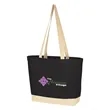 Charlie Cotton Tote Bag | https://www.bestnamebadges.com