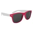 Colorblock Malibu Sunglasses | https://www.bestnamebadges.com