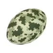 Digi Camo Football Shape Stress Ball | https://www.bestnamebadges.com