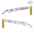 Full Color Colorblock Malibu Sunglasses | https://www.bestnamebadges.com