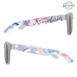 Full Color Colorblock Malibu Sunglasses | https://www.bestnamebadges.com