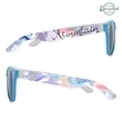 Full Color Colorblock Malibu Sunglasses | https://www.bestnamebadges.com