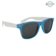 Full Color Colorblock Malibu Sunglasses | https://www.bestnamebadges.com