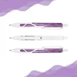 Retractable Ballpoint Pen With Translucent Barrel | https://www.bestnamebadges.com