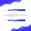 Retractable Ballpoint Pen With Translucent Barrel | https://www.bestnamebadges.com