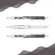 Retractable Ballpoint Pen With Translucent Barrel | https://www.bestnamebadges.com