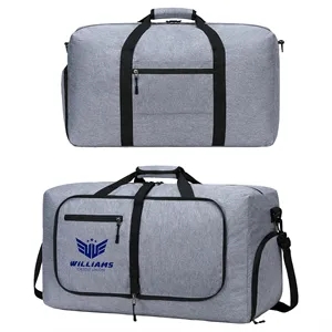Overnighter Foldable Travel Duffel | https://www.bestnamebadges.com