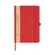 Recycled PU And Bamboo Accent Journal | https://www.bestnamebadges.com