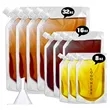 Concealable and Reusable Liquor Flask Kit for Travel | https://www.bestnamebadges.com