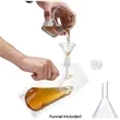 Concealable and Reusable Liquor Flask Kit for Travel | https://www.bestnamebadges.com