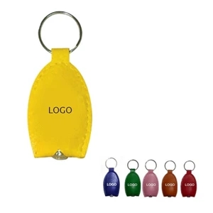 PU Leather Light Keychain