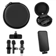 Wireless Lavalier Microphone & Case | https://www.bestnamebadges.com