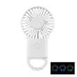 Rechargeable Handheld Fan with Carabiner 2.0 | https://www.bestnamebadges.com
