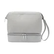 The Weekender Toiletry Bag with Drop-Bottom | https://www.bestnamebadges.com