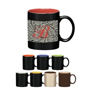 11 Oz. Full Color Aztec Mug | https://www.bestnamebadges.com