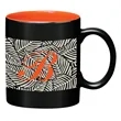 11 Oz. Full Color Aztec Mug | https://www.bestnamebadges.com